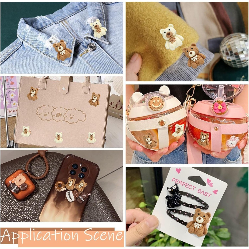 10-100pcs Cartoon Beige Coffee – Embellishments For Scrapbooking Bewertung und Preis