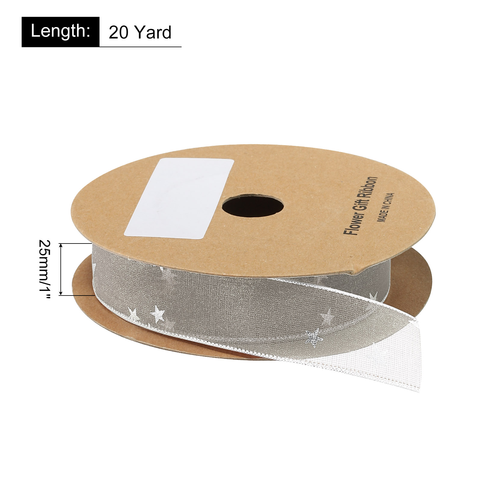 1 Inch 20 Yard Star Organza Sh – Organza Ribbon Spool Bewertung und Preis