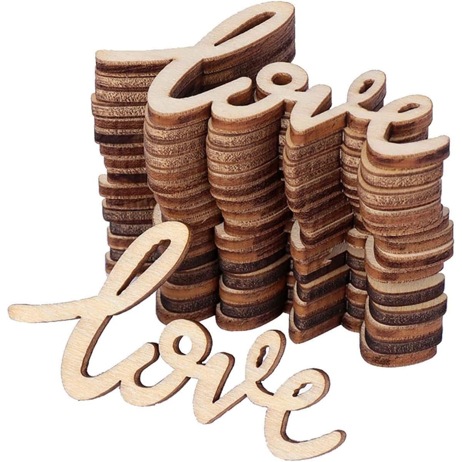18/36 Pcs Little Love Wood Cra – Christmas Craft Embellishment Bewertung und Preis