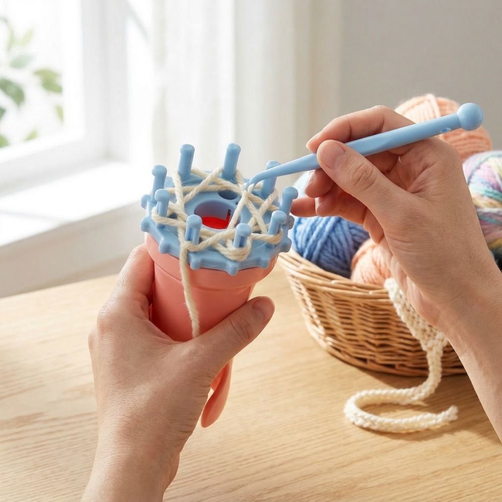 Plastic Spool Knitter Round Sh – Pom Pom Maker Tool Bewertung und Preis