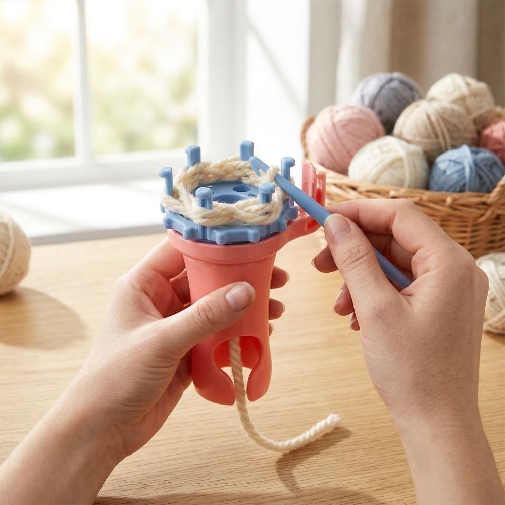 Plastic Spool Knitter Round Sh – Pom Pom Maker Tool Bewertung und Preis