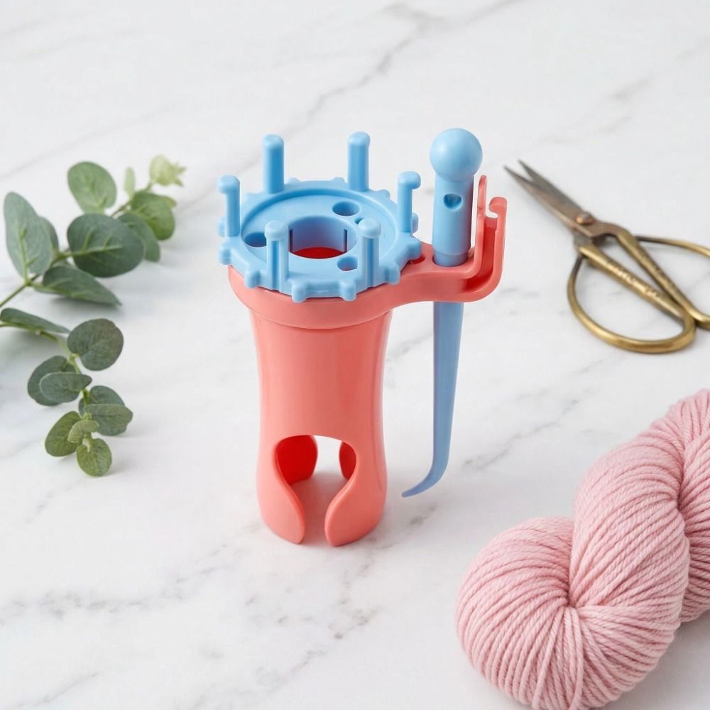 Plastic Spool Knitter Round Sh – Pom Pom Maker Tool Bewertung und Preis