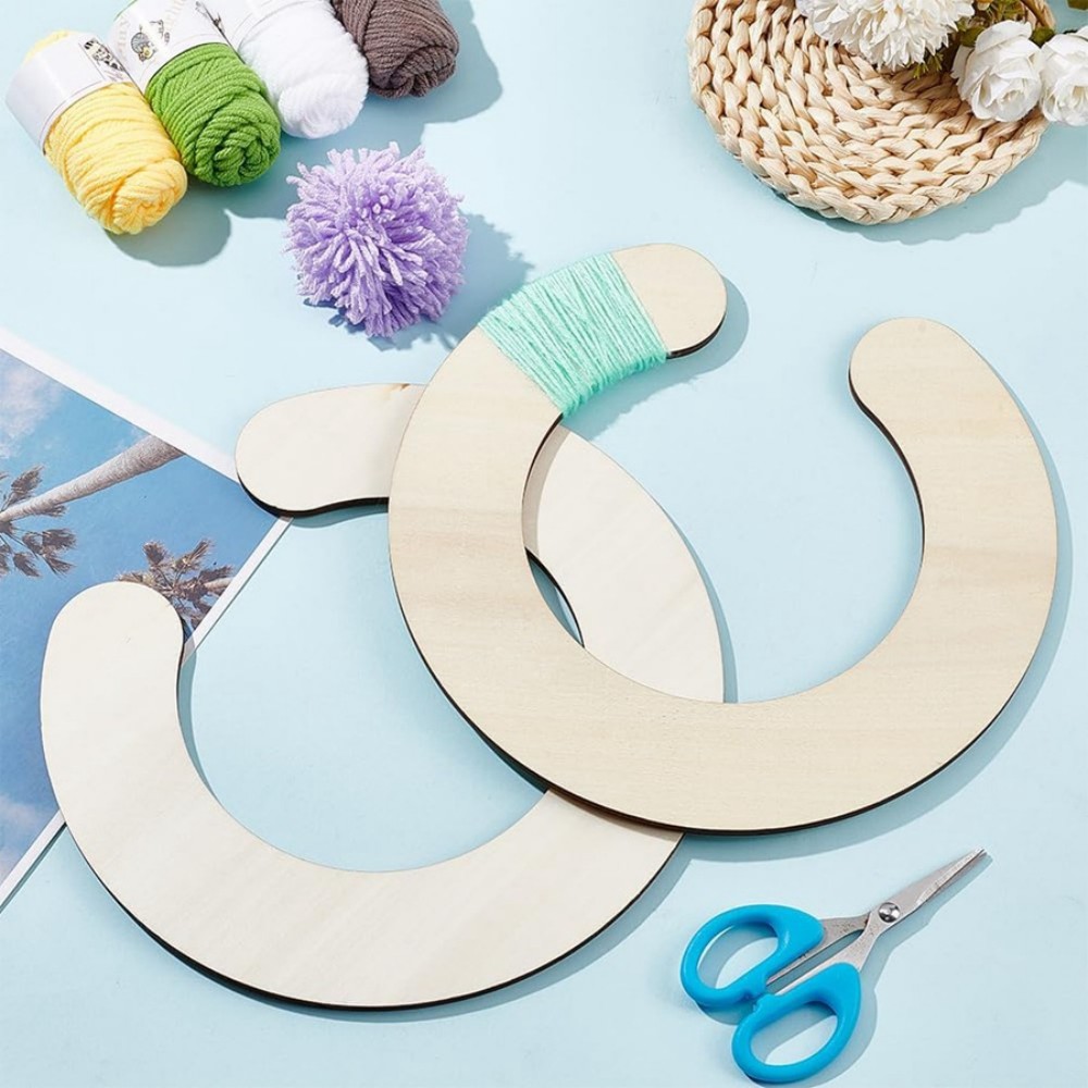 2pcs Wooden Pom Pom Maker Set  – Pom Pom Maker Tool Bewertung und Preis