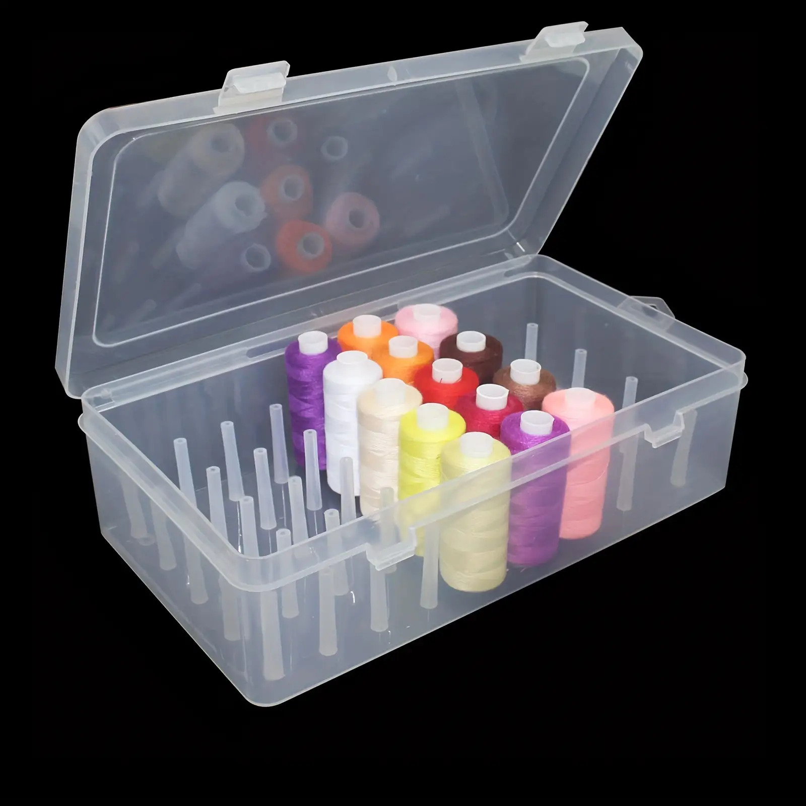 Clear Plastic Sewing Thread St – Craft Embellishment Storage Bewertung und Preis