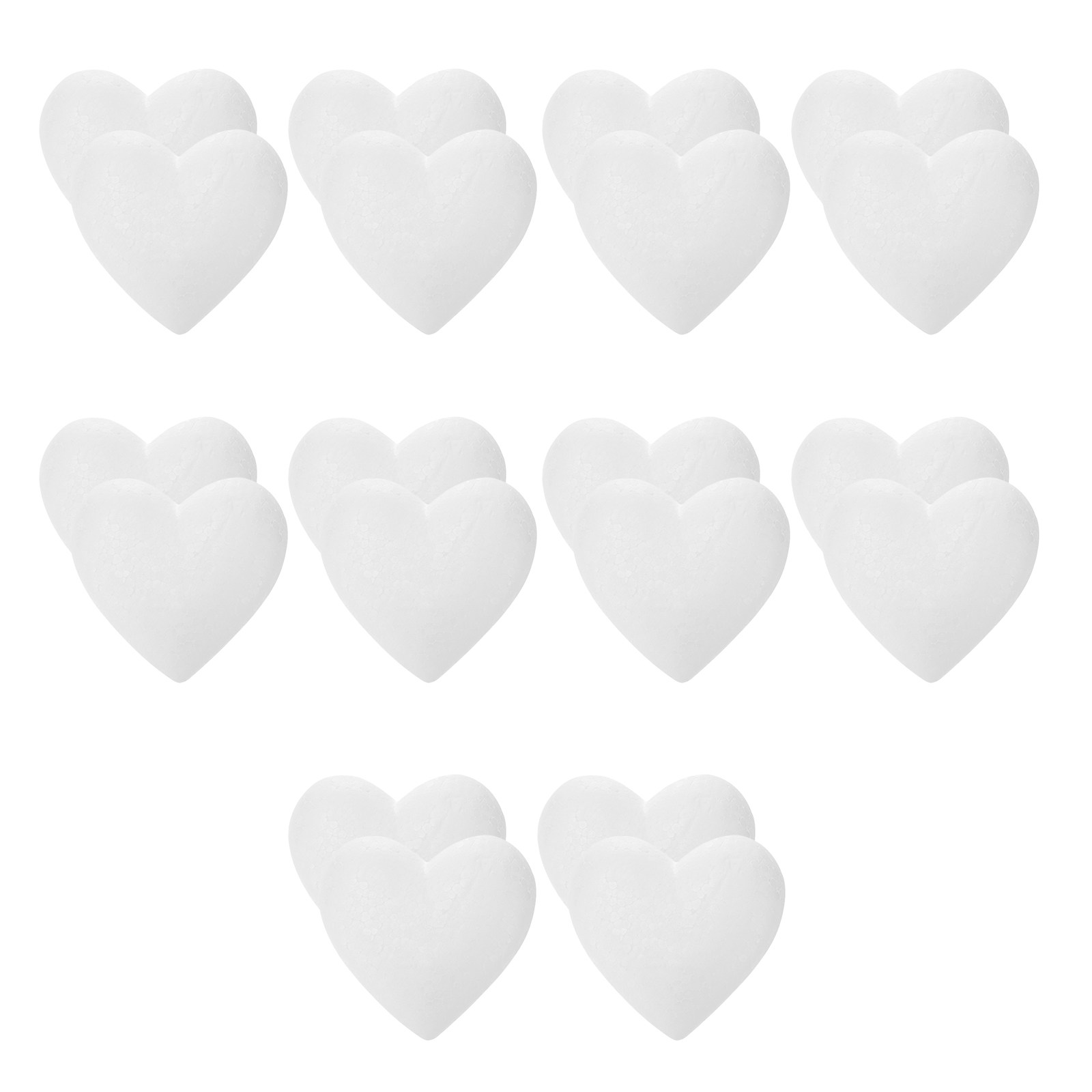 20Pcs Smooth Foam Heart Balls  – Embellish Craft Bewertung und Preis