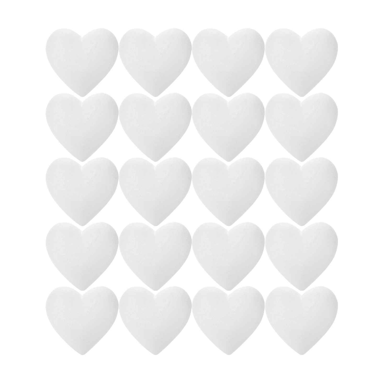 20Pcs Smooth Foam Heart Balls  – Embellish Craft Bewertung und Preis