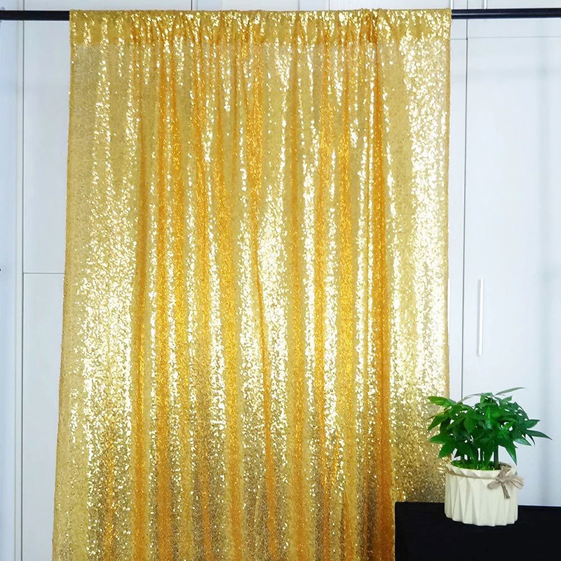 1PC Pink Sequin Backdrop Curta – Sequin Fabric Panel Bewertung und Preis