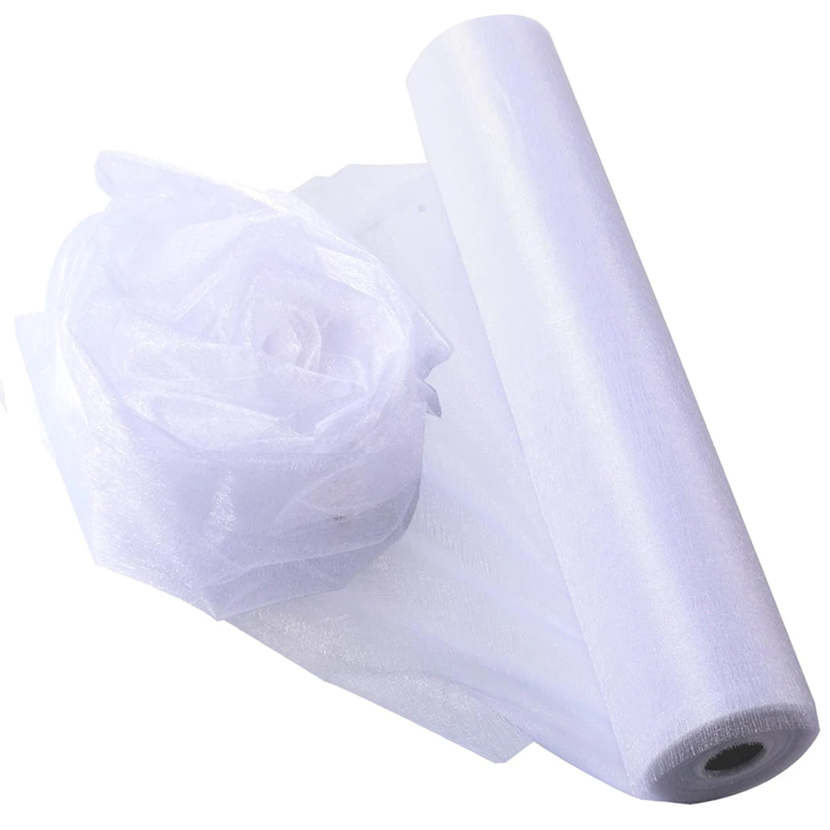 Crystal Organza Fabric Tulle - – Organza Ribbon Spool Bewertung und Preis