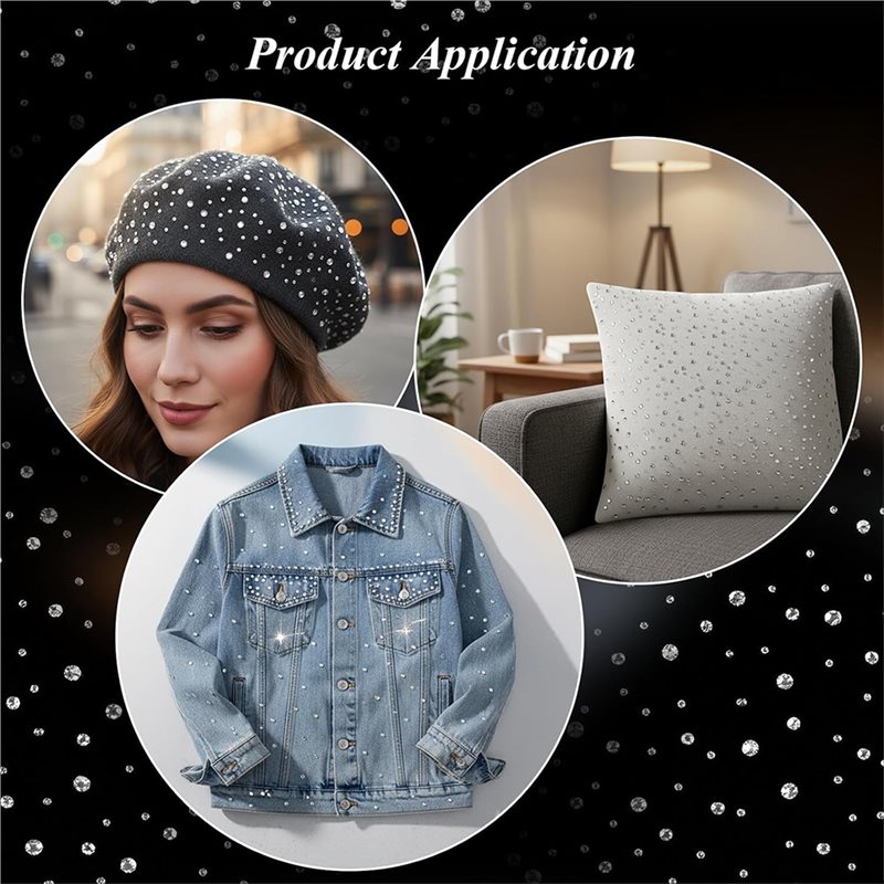 Hot Trend-Crystal Transfers Gl – Hotfix Rhinestone Sheet Bewertung und Preis