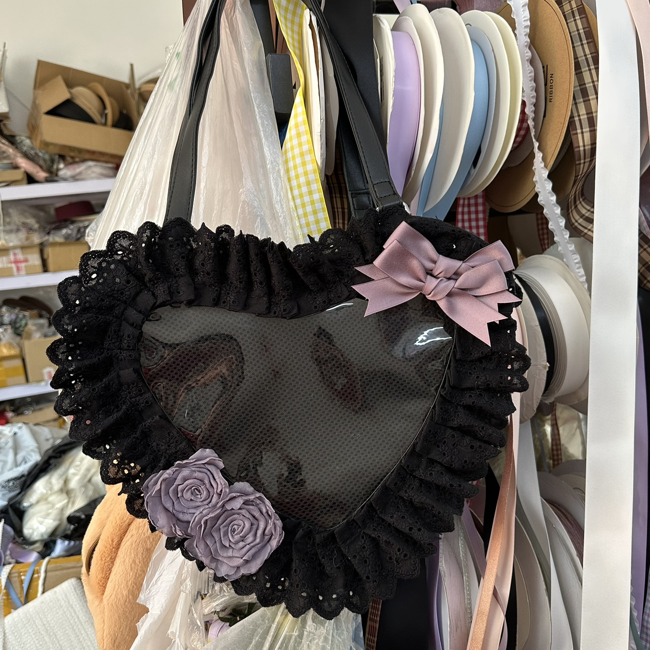 Japanese Daily Out Dating Loli – Lace Ribbon Trim Bewertung und Preis