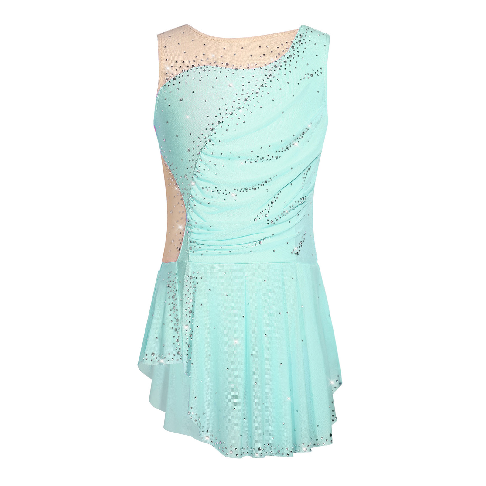 Kids Girls Figure Ice Skating  – Rhinestone Banding Trim Bewertung und Preis