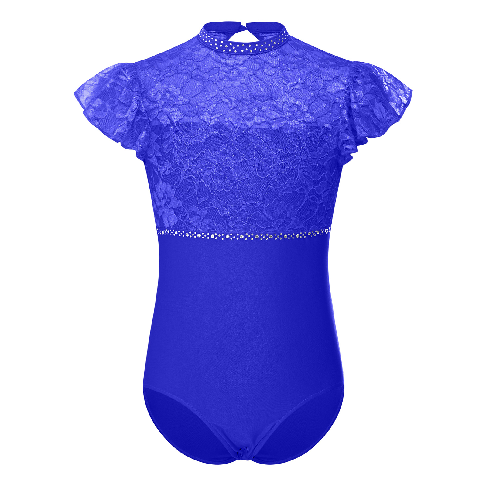 Kids Girls Ballet Dance Leotar – Rhinestone Banding Trim Bewertung und Preis