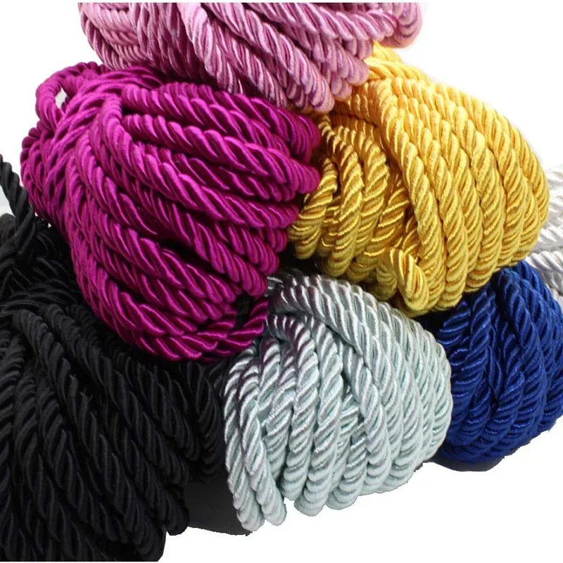 5/10M Silk Rope 3-Ply Braided  – Cord Trim Twisted Bewertung und Preis