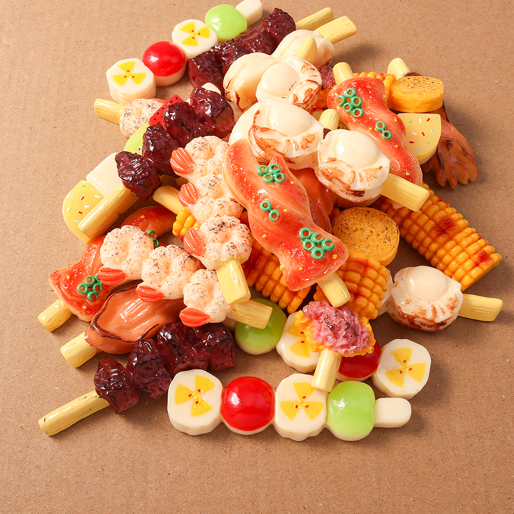 4pcs Simulation Foood Barbecue – Embellishments For Scrapbooking Bewertung und Preis