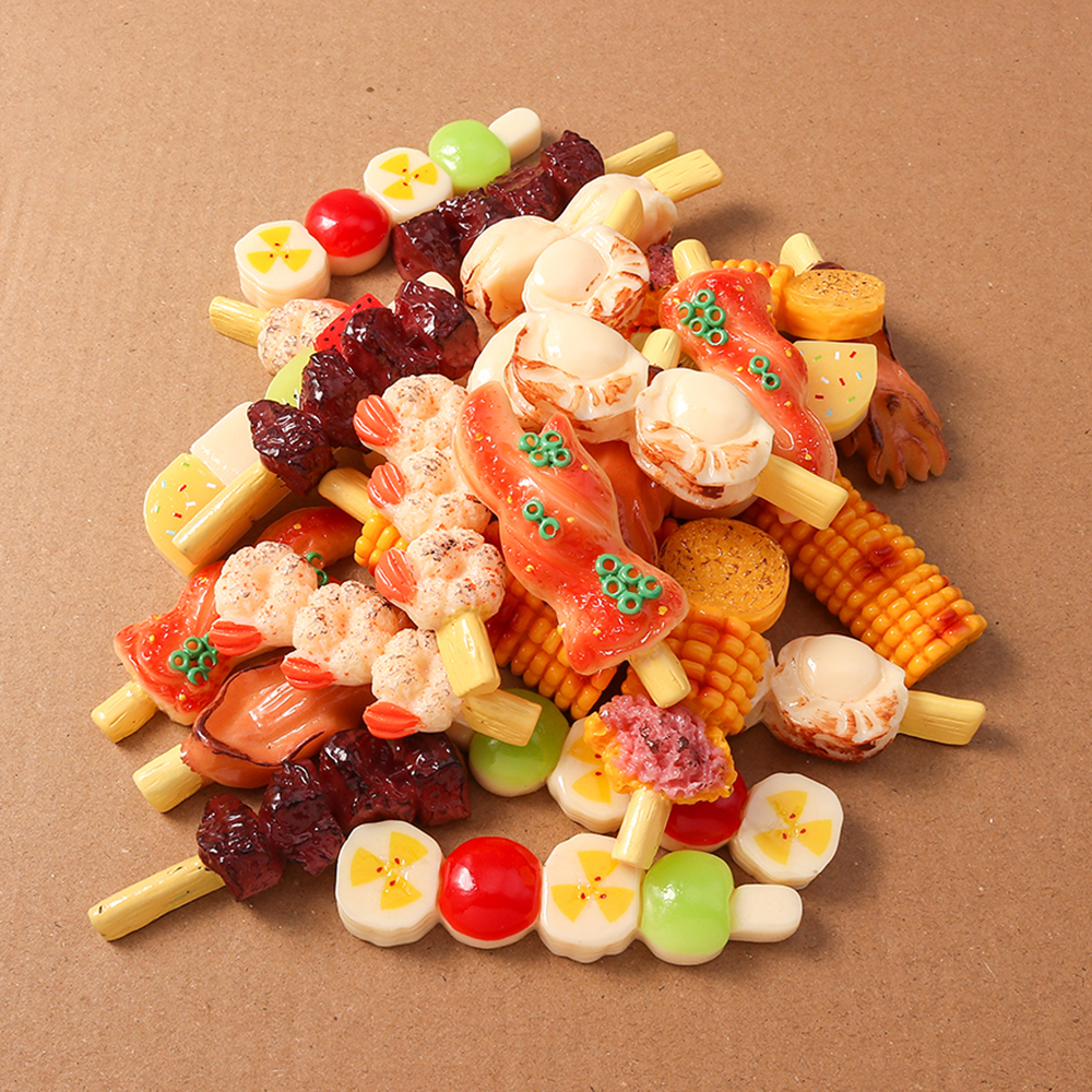 4pcs Simulation Foood Barbecue – Embellishments For Scrapbooking Bewertung und Preis