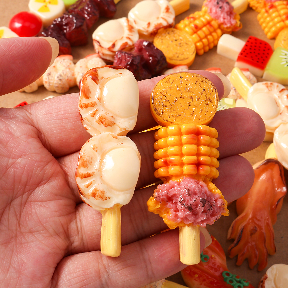 4pcs Simulation Foood Barbecue – Embellishments For Scrapbooking Bewertung und Preis