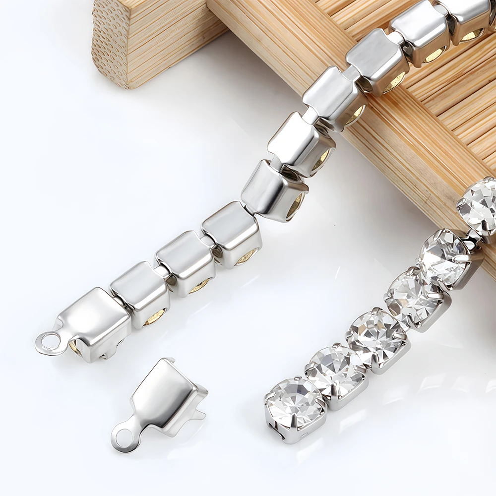 10/20Pcs Stainless Steel Gold  – Beaded Trim Fringe Bewertung und Preis