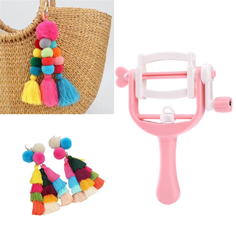 DIY Home Hand Crank Rope Weavi – Pom Pom Maker Tool Bewertung und Preis