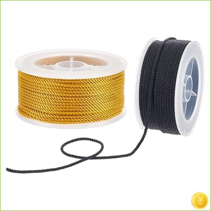 Twisted Nylon Cord 3-Ply Satin – Cord Trim Twisted Bewertung und Preis