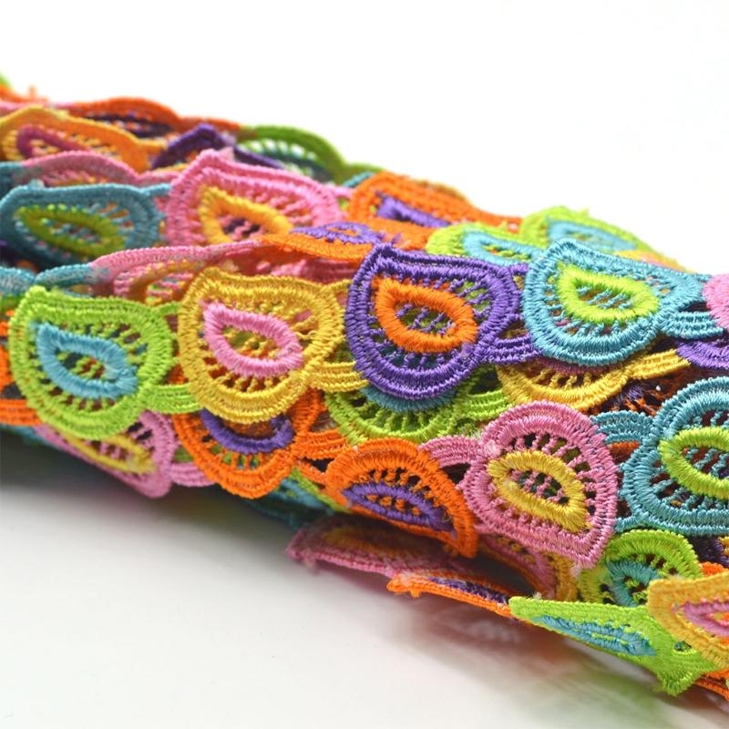 R1WE 15 Yards 2.5cm Colorful H – Lace Ribbon Trim Bewertung und Preis