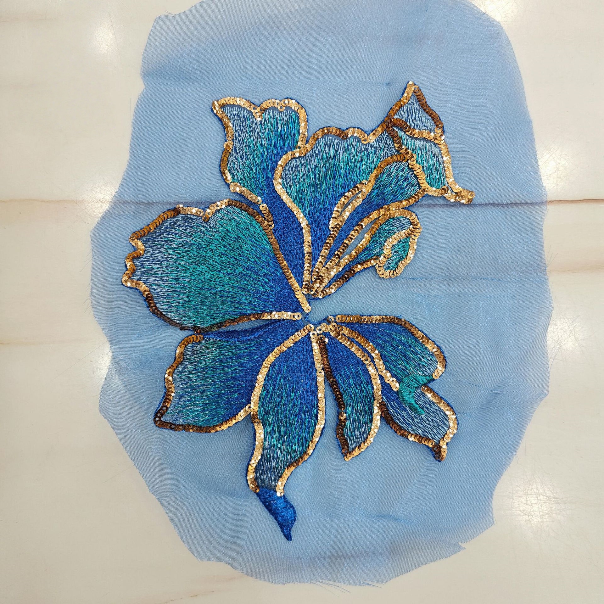 Organza Embroidery Applique Pa – Embellish Craft Bewertung und Preis