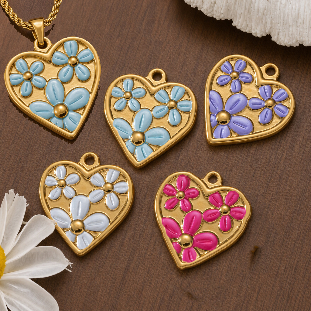 2pcs Stainless Steel Enamel He – Embellishment Crafts Bewertung und Preis