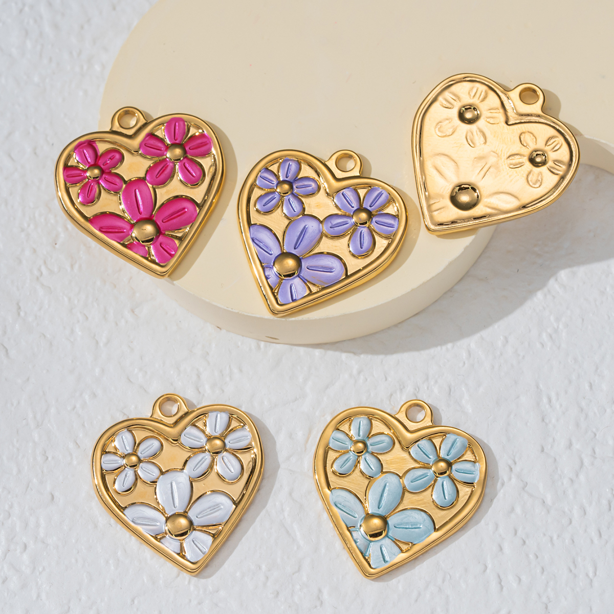 2pcs Stainless Steel Enamel He – Embellishment Crafts Bewertung und Preis