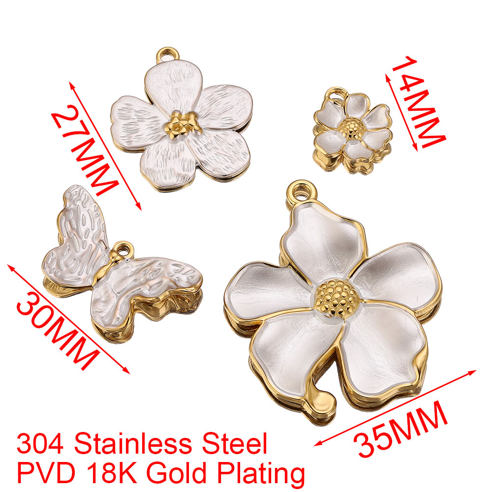4PCS Stainless Steel White Cha – Embellishment Crafts Bewertung und Preis