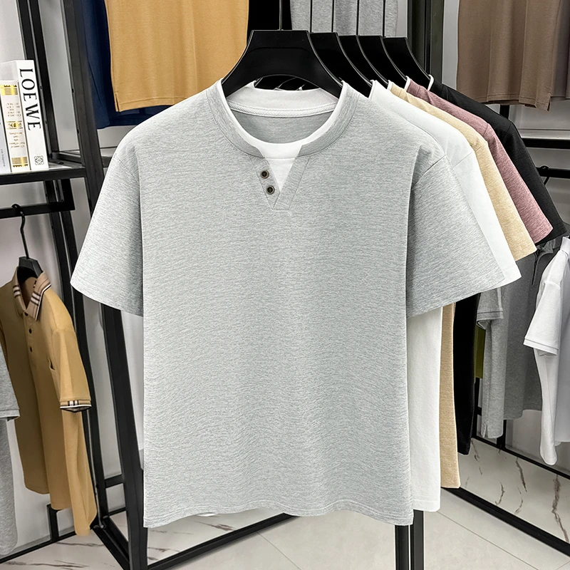 Men's Minimalist Henley Neck T – Embellish Knit Bewertung und Preis