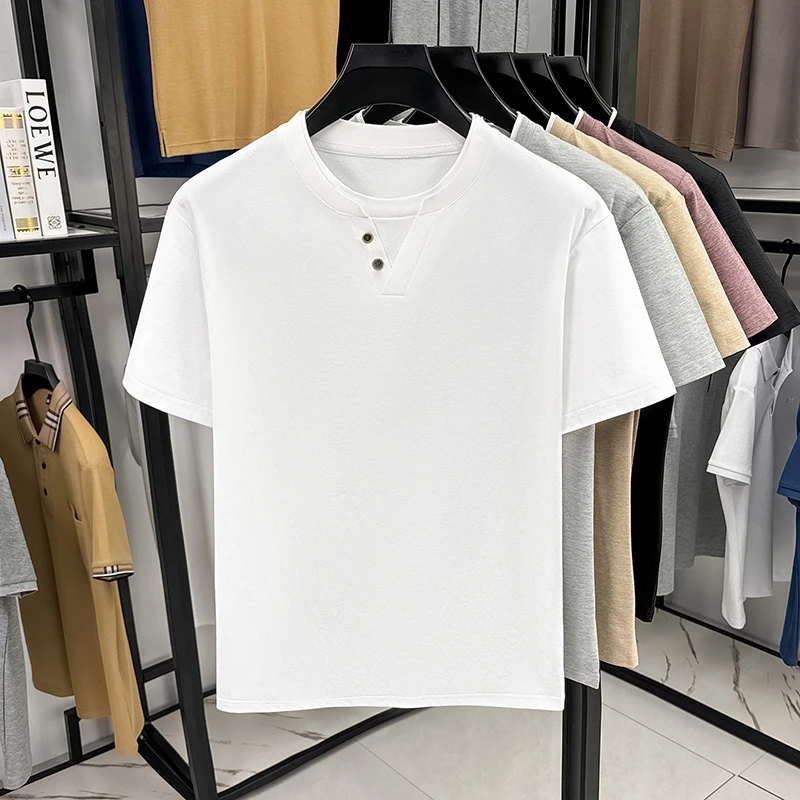 Men's Minimalist Henley Neck T – Embellish Knit Bewertung und Preis