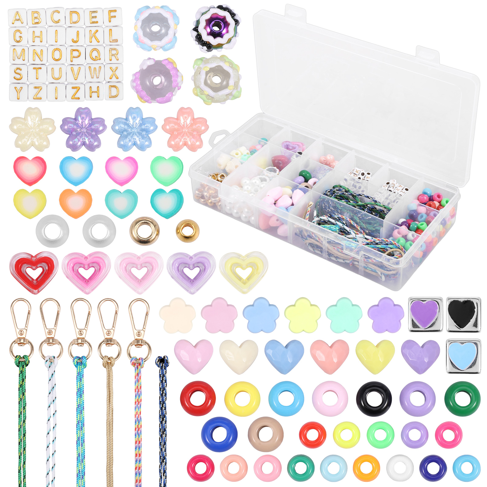 421PCS Beaded Keychain Making  – Embellishment Crafts Bewertung und Preis