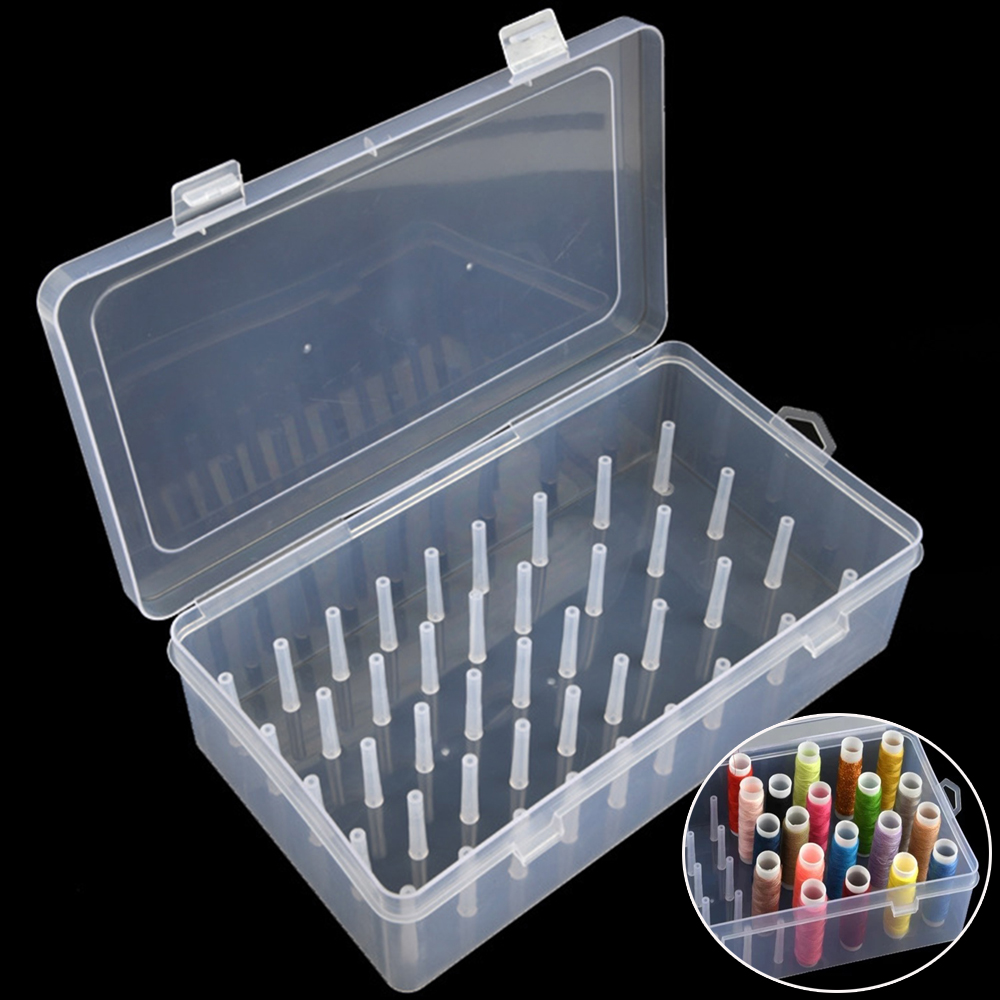 New Sewing Thread Box 42 Piece – Craft Embellishment Storage Bewertung und Preis