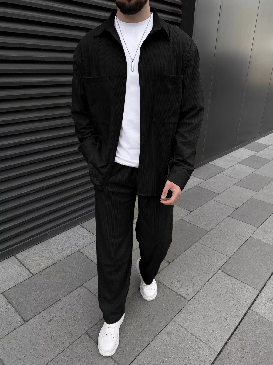 Men's corduroy two-piece outfi – Embellish Knit Bewertung und Preis