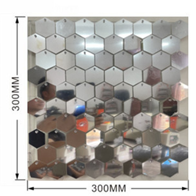 1pc Hexagon Sequin Backdrop Pa – Sequin Fabric Panel Bewertung und Preis