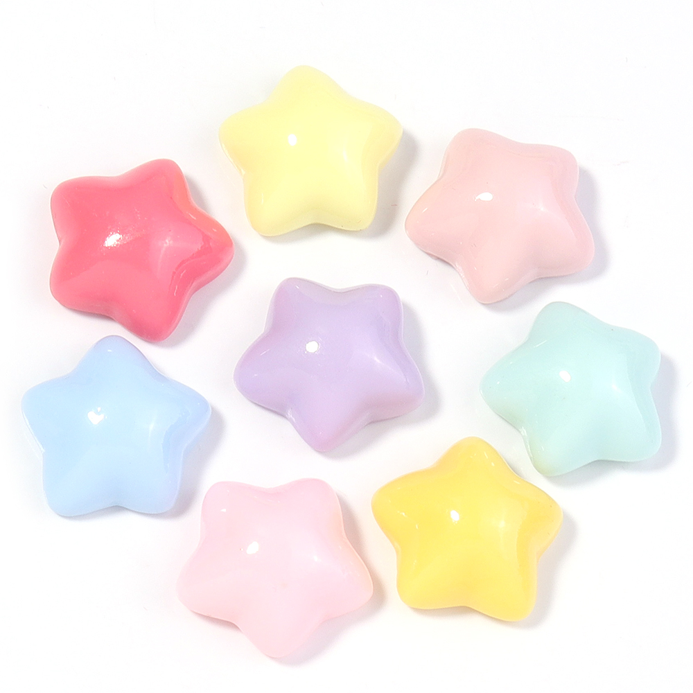 50pcs/lot 16mm Colorful Star R – Embellish Craft Bewertung und Preis