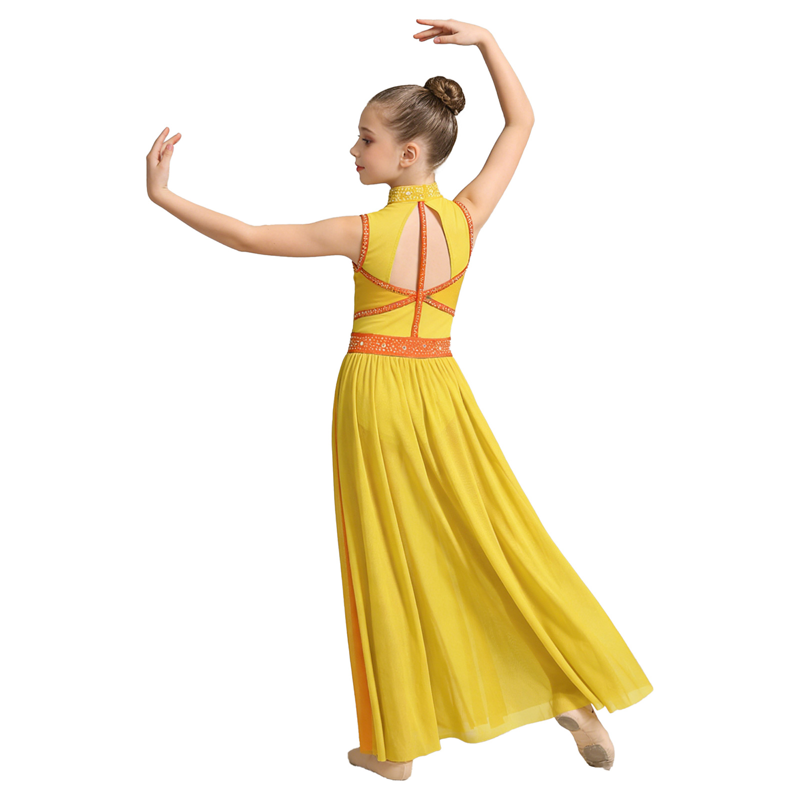 Kids Girls Modern Lyrical Danc – Rhinestone Banding Trim Bewertung und Preis