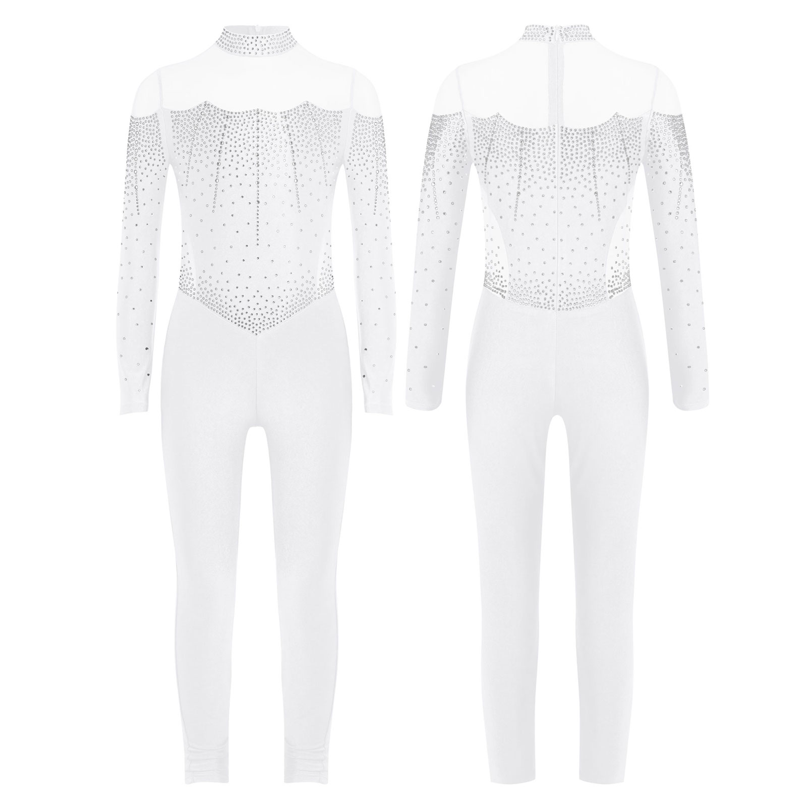 6-16Y Girls Figure Skating Dan – Rhinestone Banding Trim Bewertung und Preis