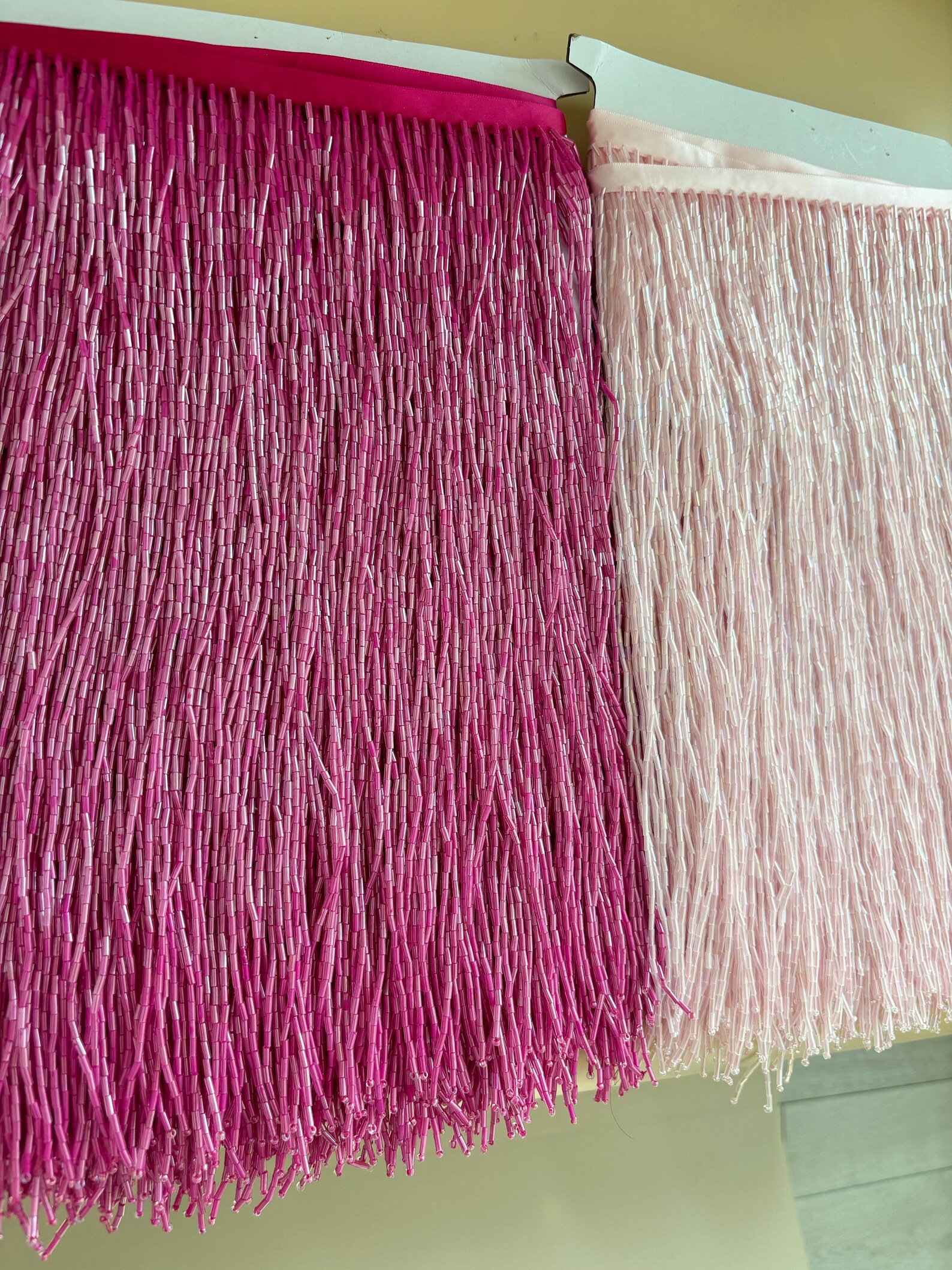 1 Yard 30cm Wide Heavy Bead Fr – Beaded Trim Fringe Bewertung und Preis