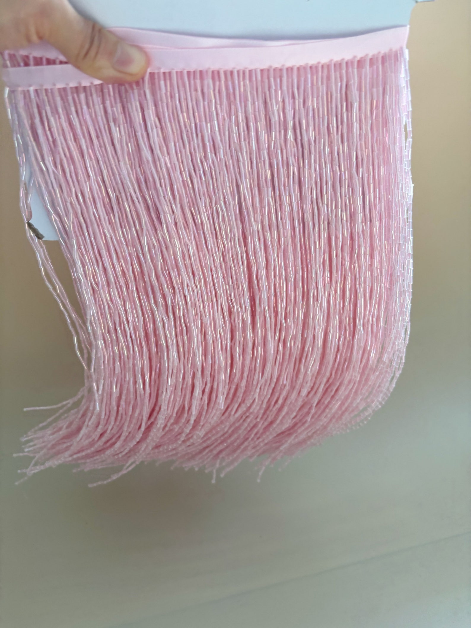 1 Yard 30cm Wide Heavy Bead Fr – Beaded Trim Fringe Bewertung und Preis