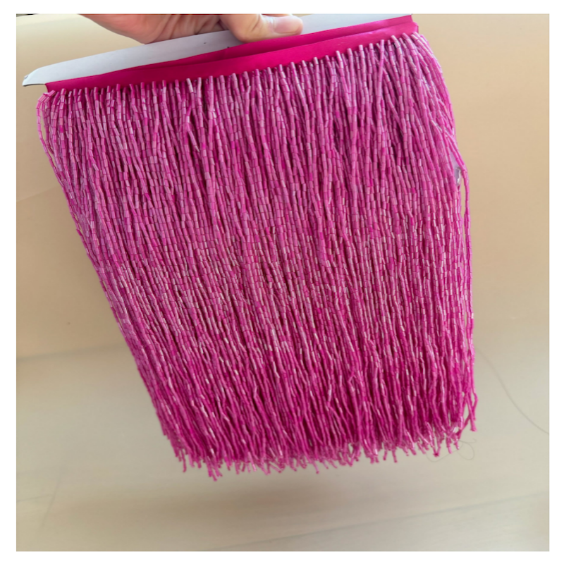 1 Yard 30cm Wide Heavy Bead Fr – Beaded Trim Fringe Bewertung und Preis