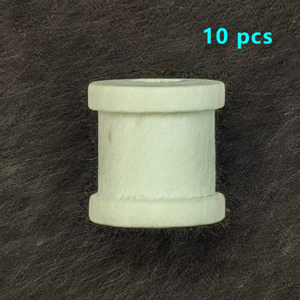 5/10PCS Wooden Bobbins Spools  – Organza Ribbon Spool Bewertung und Preis
