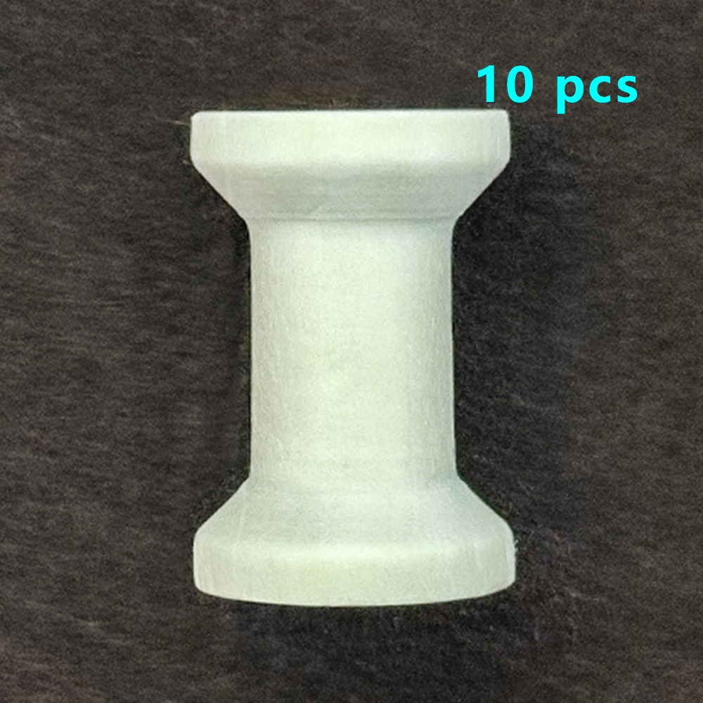 5/10PCS Wooden Bobbins Spools  – Organza Ribbon Spool Bewertung und Preis