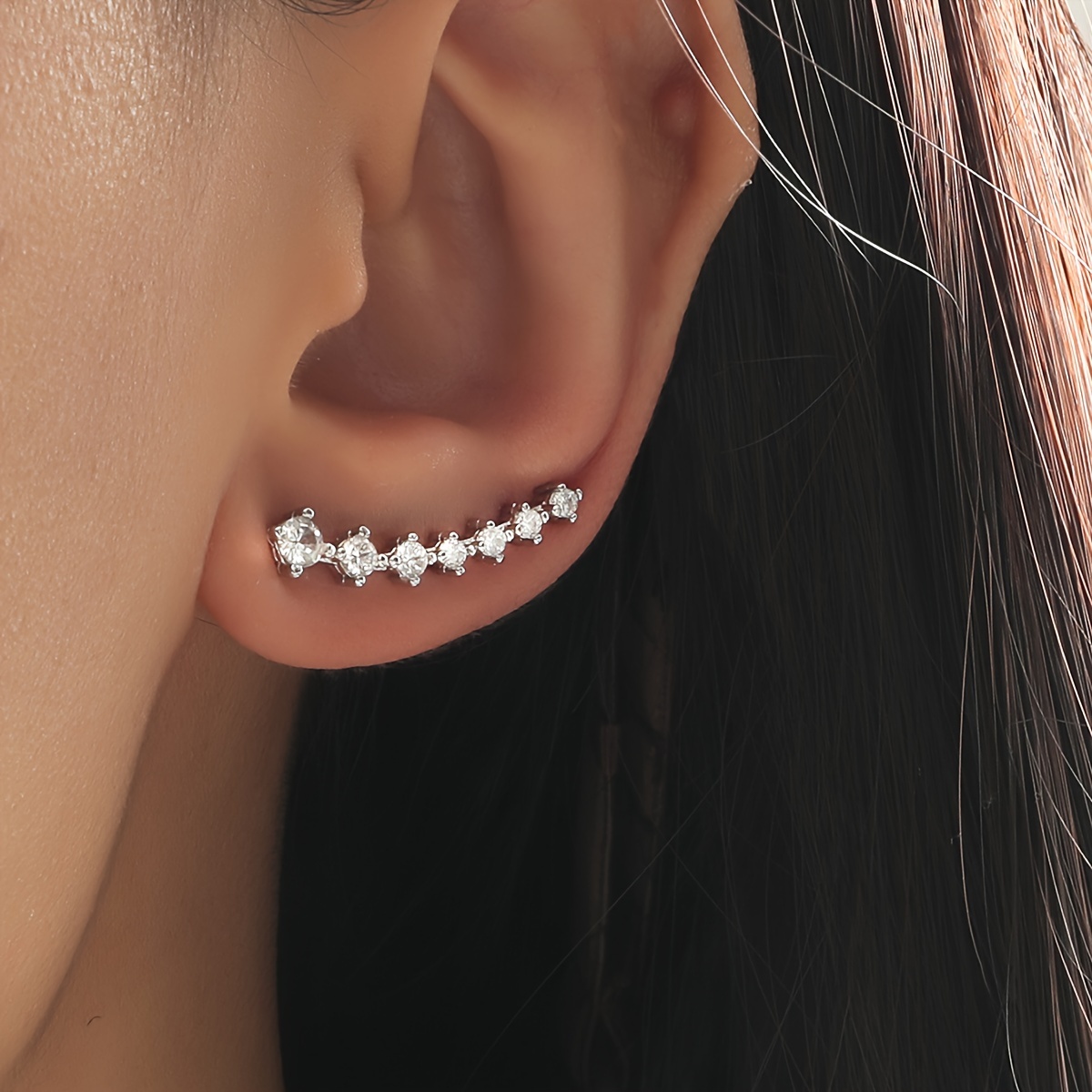 A pair of new curved stud earr – Iron On Stud Set Bewertung und Preis