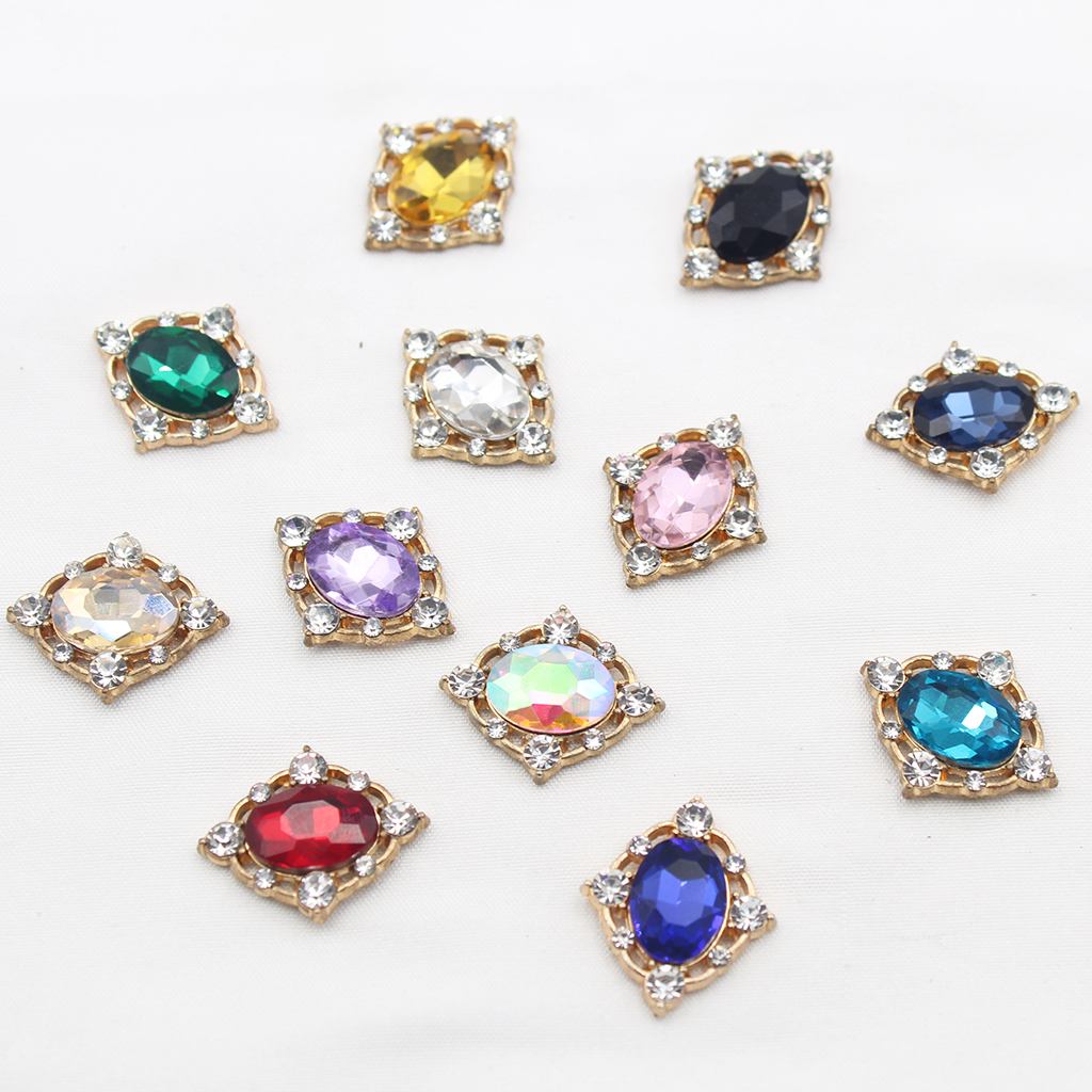 10Pcs Vintage Crystal Sew on C – Embellish Craft Bewertung und Preis