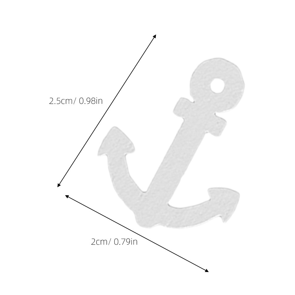 100 Pcs Wooden Anchor Mini Pen – Embellishments For Scrapbooking Bewertung und Preis