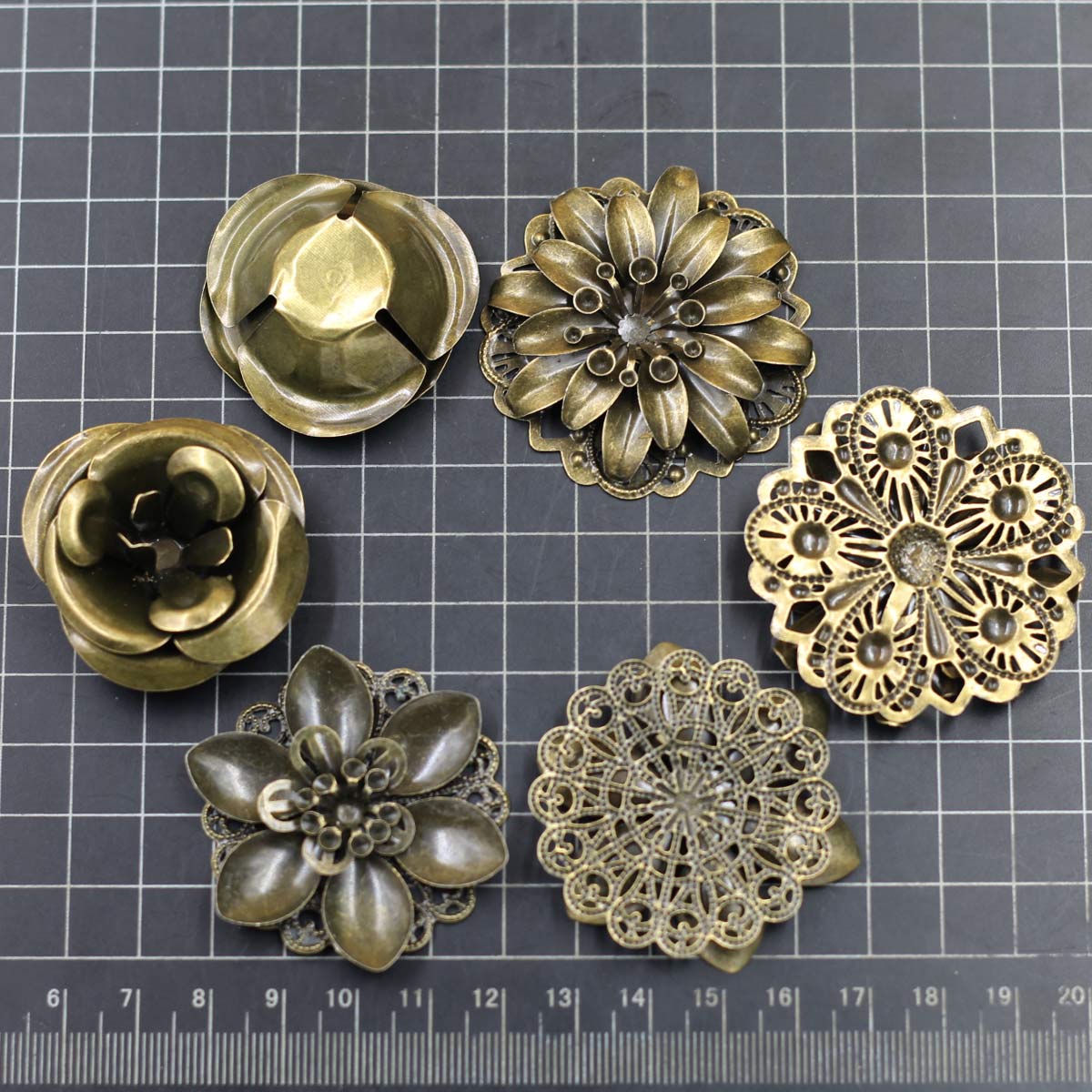6Pcs Embellishments Combinatio – Embellish Craft Bewertung und Preis