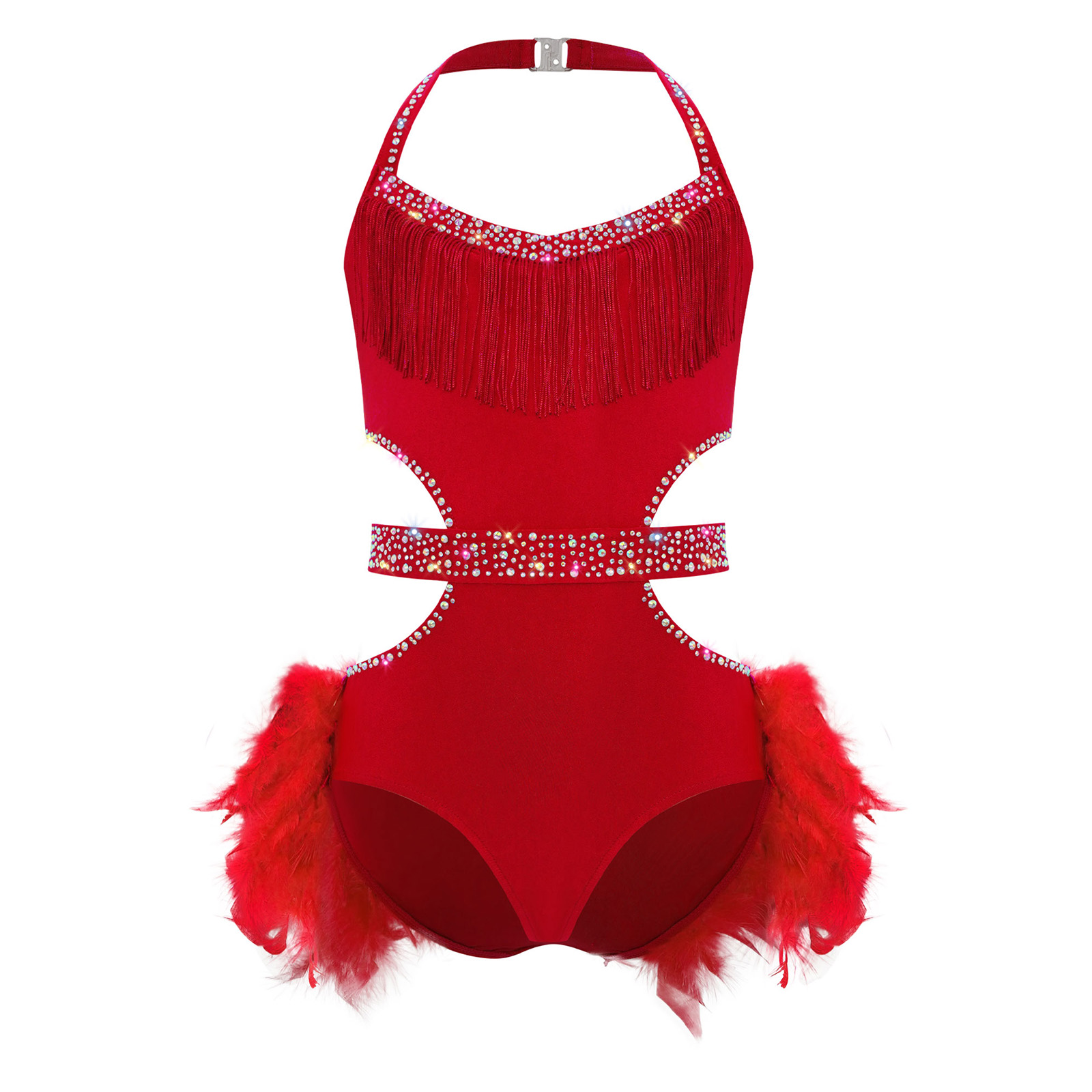 Kids Girls Latin Jazz Dance Co – Rhinestone Banding Trim Bewertung und Preis
