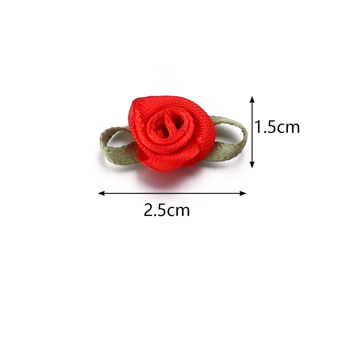 50Pcs 1.5x2.5cm 18 Colors For  – Embellishment Crafts Bewertung und Preis