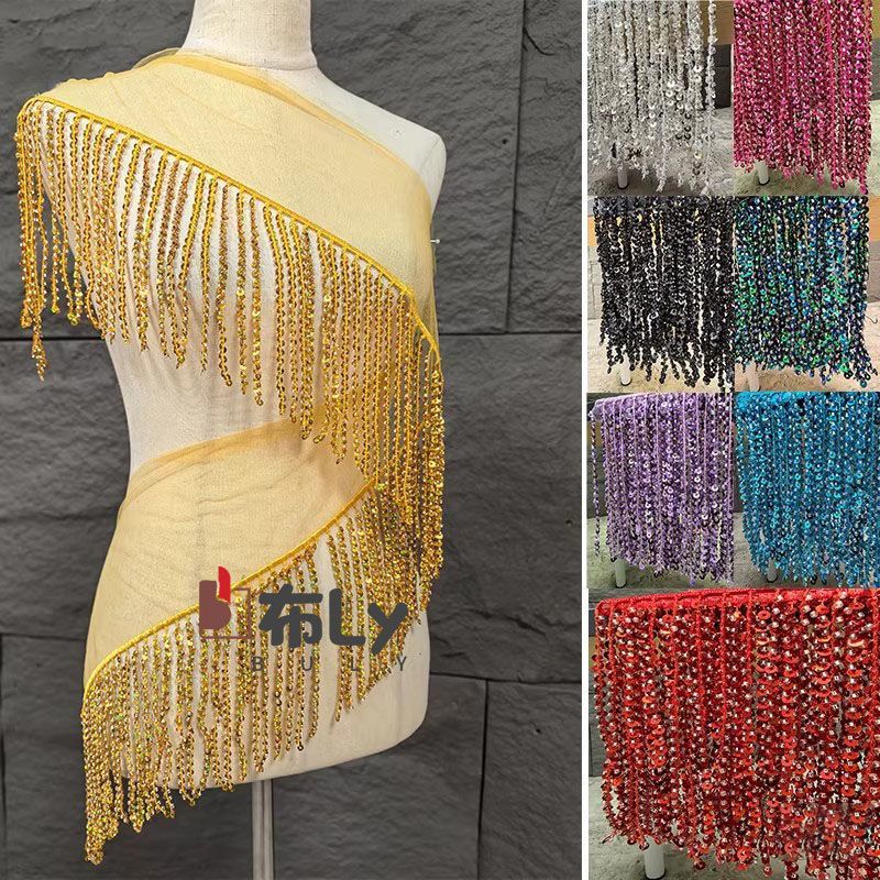 15cm Beaded Sequin Tassel Frin – Tassel Fringe Trim Bewertung und Preis