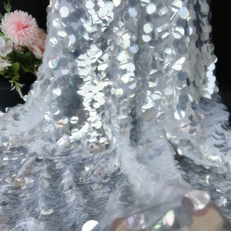 Encrypted Crystal Sequin Fabri – Crystal Mesh Fabric Bewertung und Preis